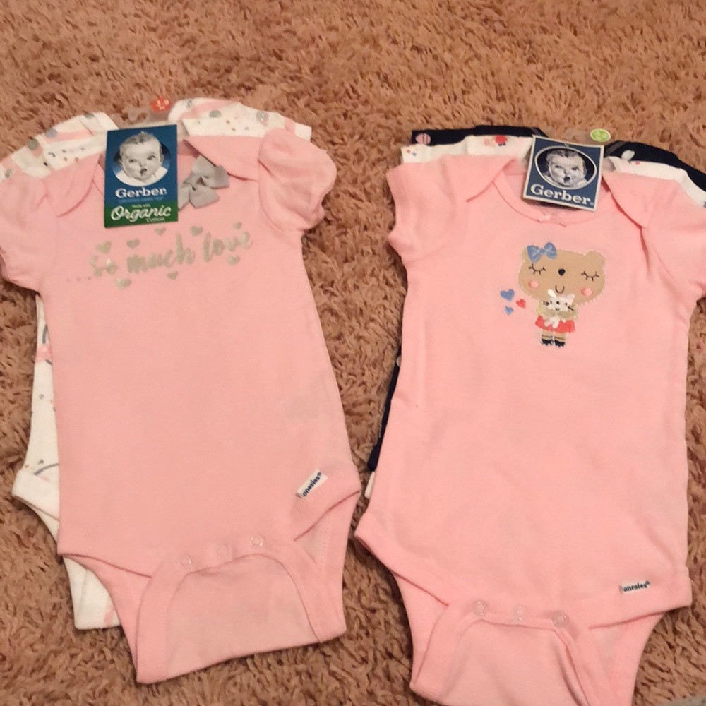 Baby girl onesies